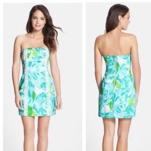 Lilly Pulitzer Tansy Dress, Poolside Blue - Size 6